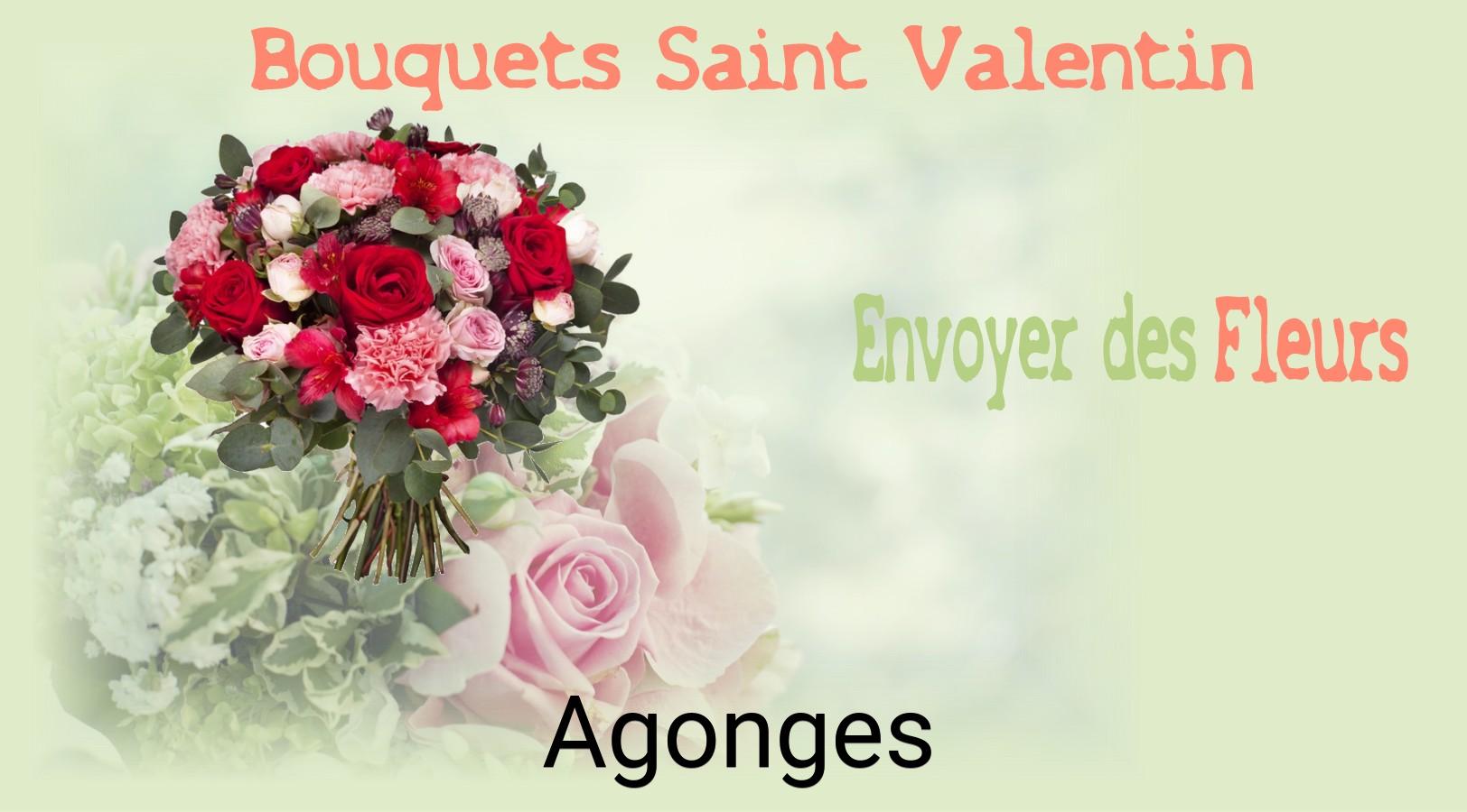 Roses de Saint-Valentin livrées à Agonges